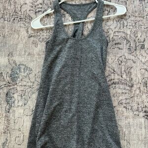 Lululemon racer back tank in grey size 8